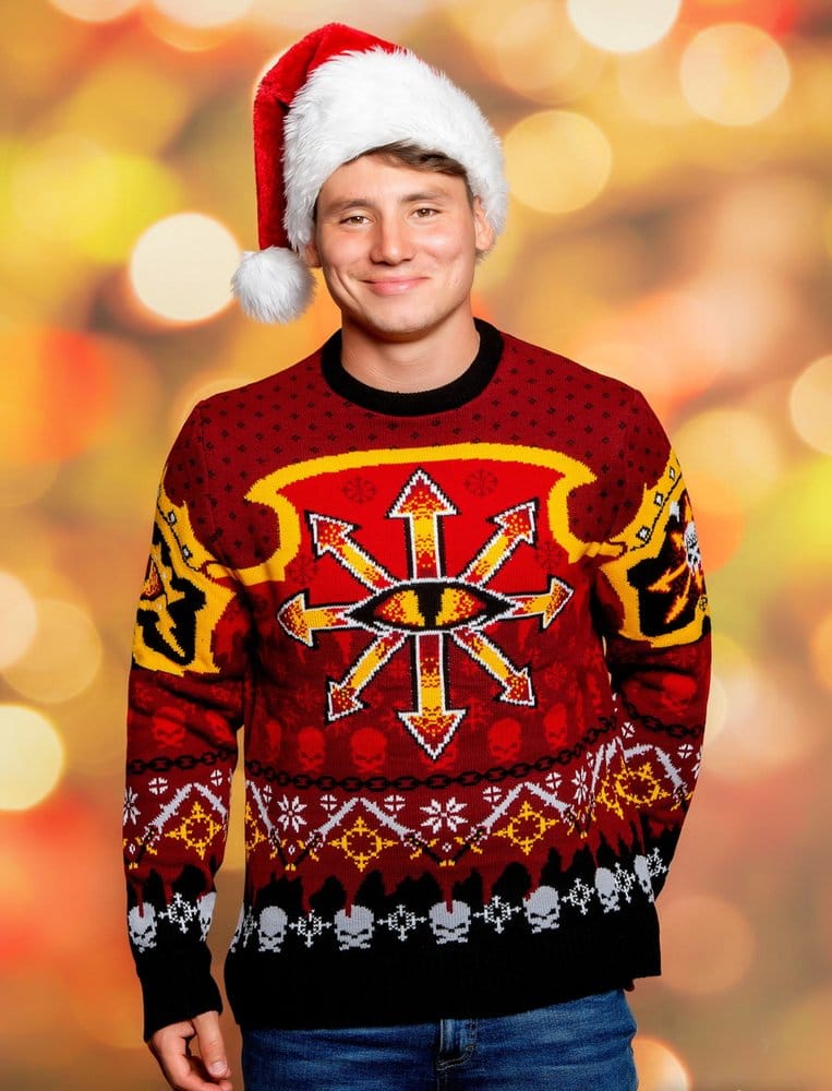 Warhammer 40,000 Christmas Pullover Chaos Größe XXL Image 2