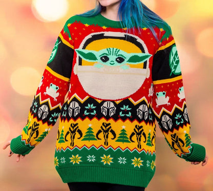 Star Wars Christmas Pullover The Child Größe L Image 2