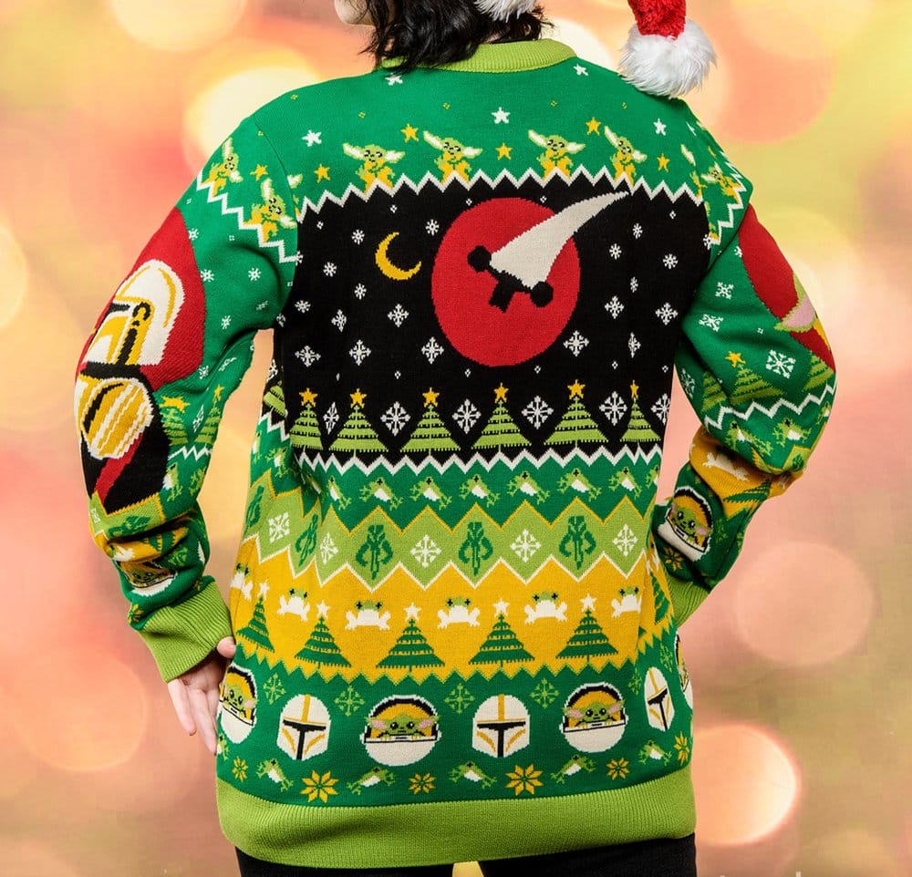 Star Wars Christmas Pullover Baby Yoda Größe L Image 1