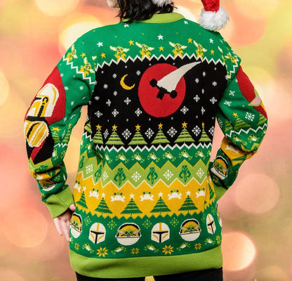 Star Wars Christmas Pullover Baby Yoda Größe L Image 1