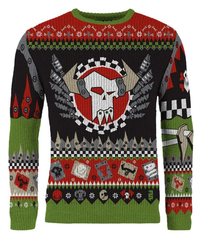 Warhammer 40,000 Christmas Pullover Ork Größe M Image 3