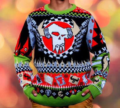 Warhammer 40,000 Christmas Pullover Ork Größe XXL Image 1