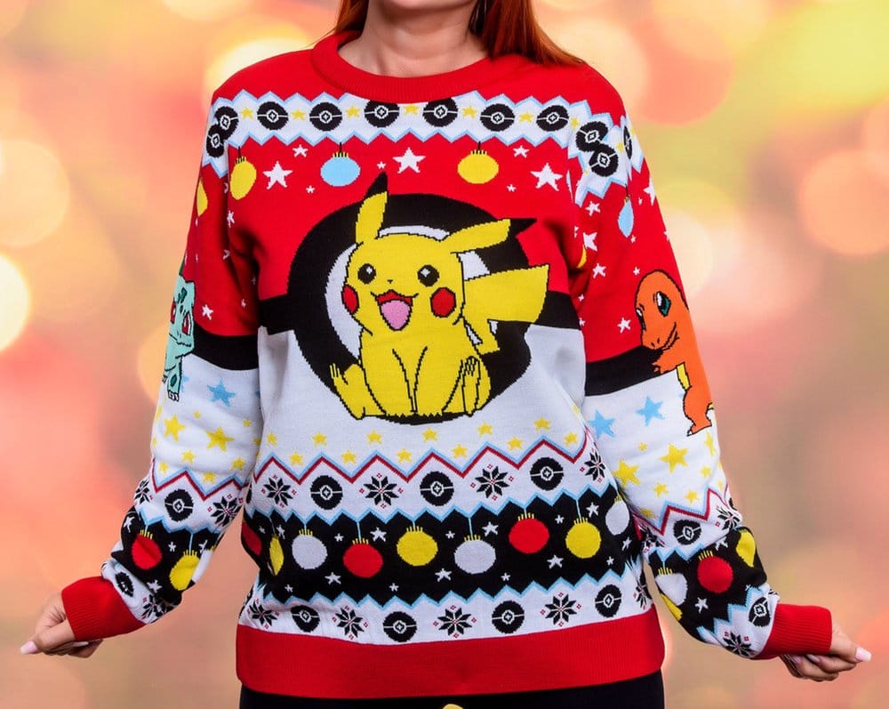 Pokémon Christmas Pullover Größe XL Image 2