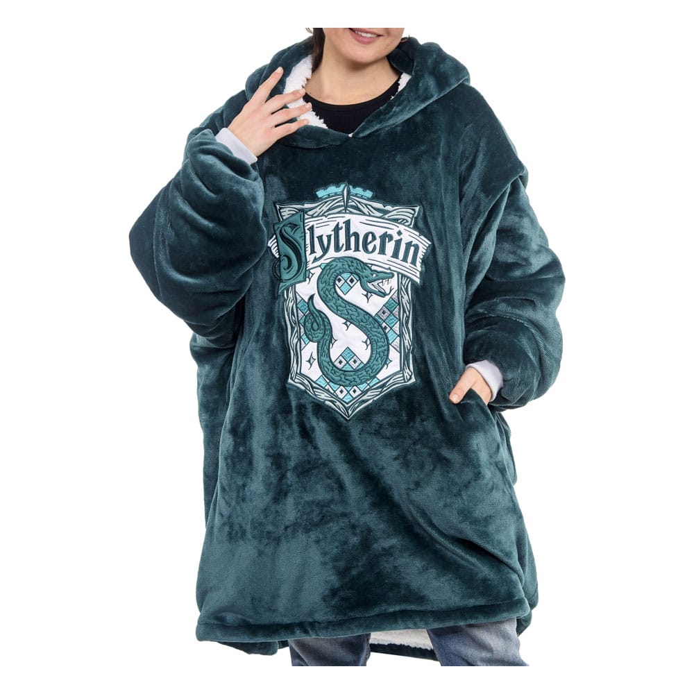 Harry Potter Oversized Kapuzenpullover Slytherin Image 1