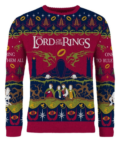Der Herr der Ringe Christmas Pullover One Sweater To Rule Them All Größe XS Image 5