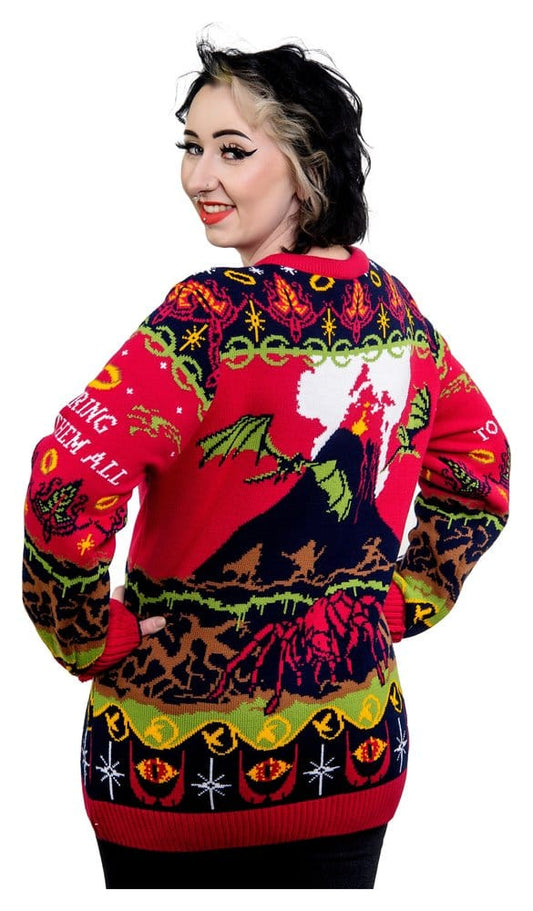 Der Herr der Ringe Christmas Pullover One Sweater To Rule Them All Größe XS Image 1