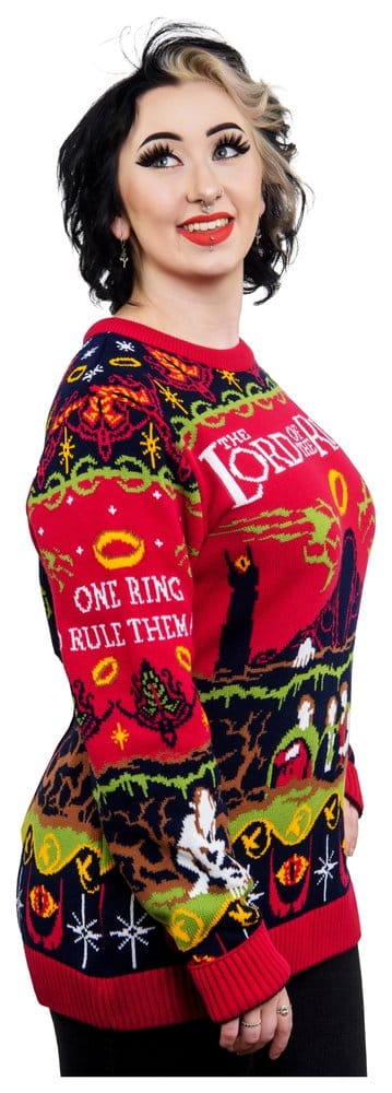 Der Herr der Ringe Christmas Pullover One Sweater To Rule Them All Größe XS Image 2
