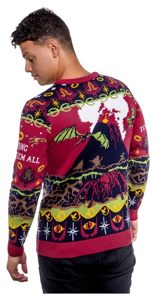 Der Herr der Ringe Christmas Pullover One Sweater To Rule Them All Größe L Image 3