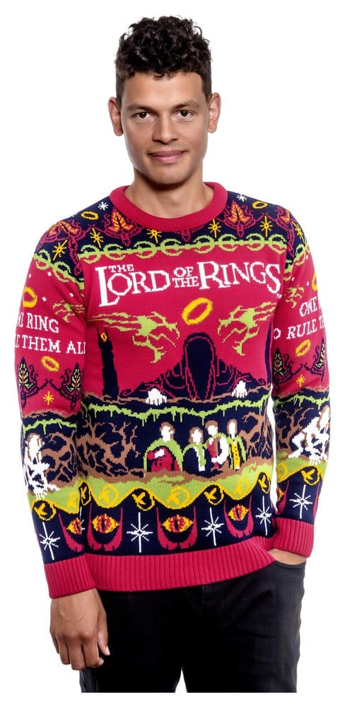 Der Herr der Ringe Christmas Pullover One Sweater To Rule Them All Größe XS Image 4