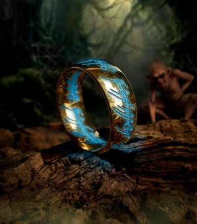 Der Herr der Ringe Replik One Ring Glow in the Dark Image 10