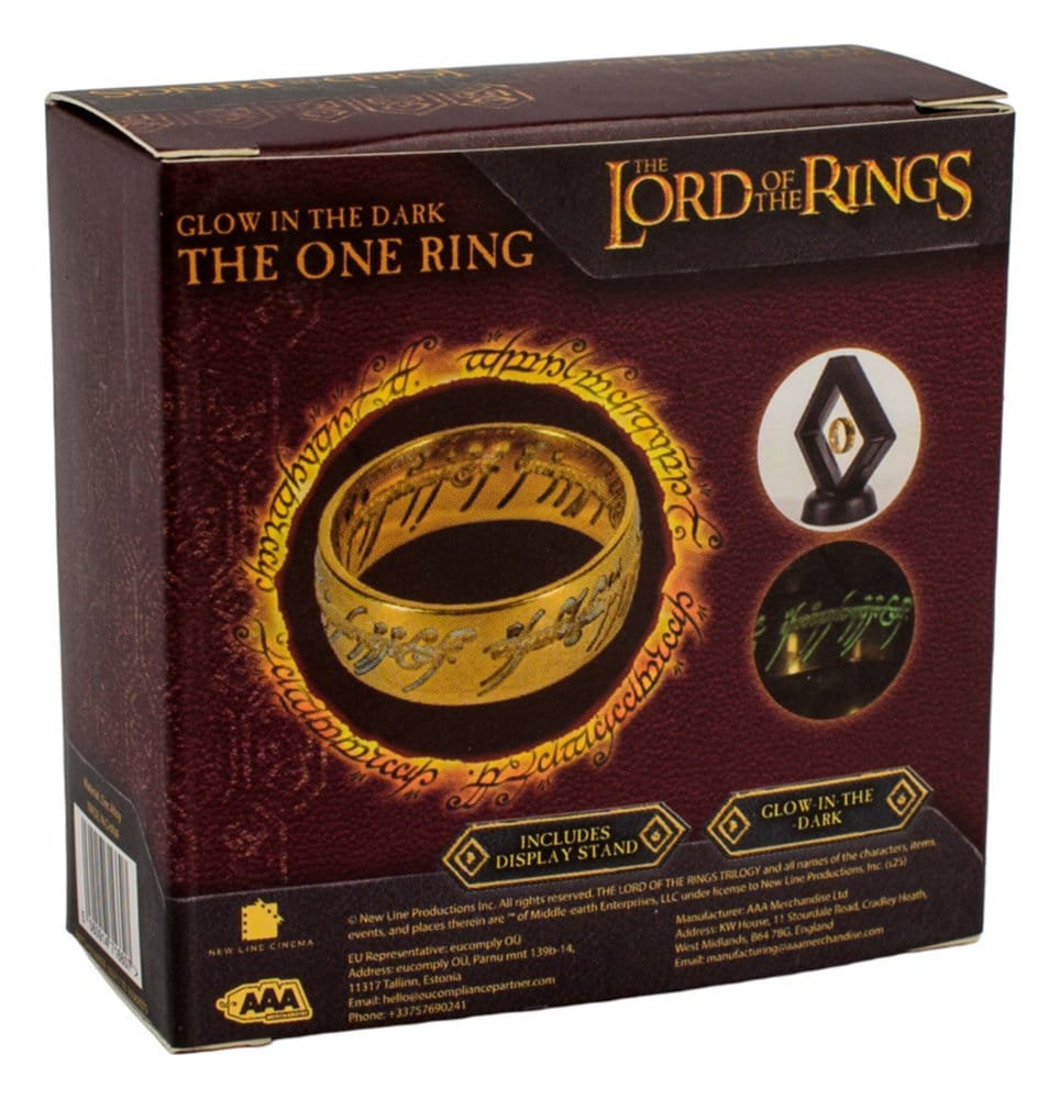 Der Herr der Ringe Replik One Ring Glow in the Dark Image 11