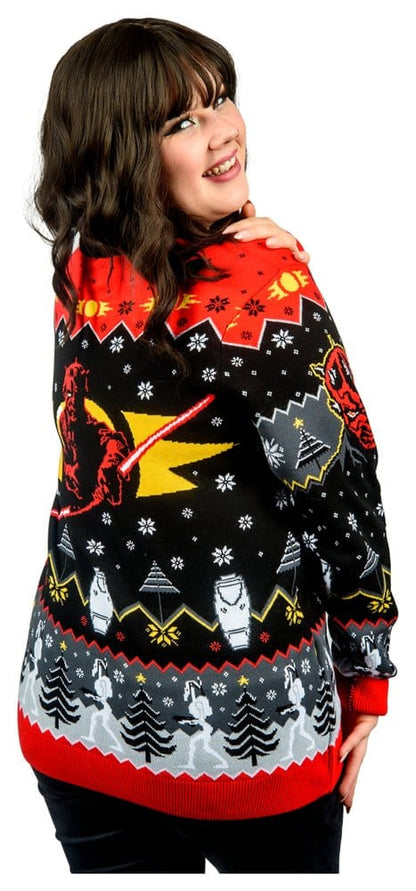 Star Wars Christmas Pullover Sith Größe XL Image 3