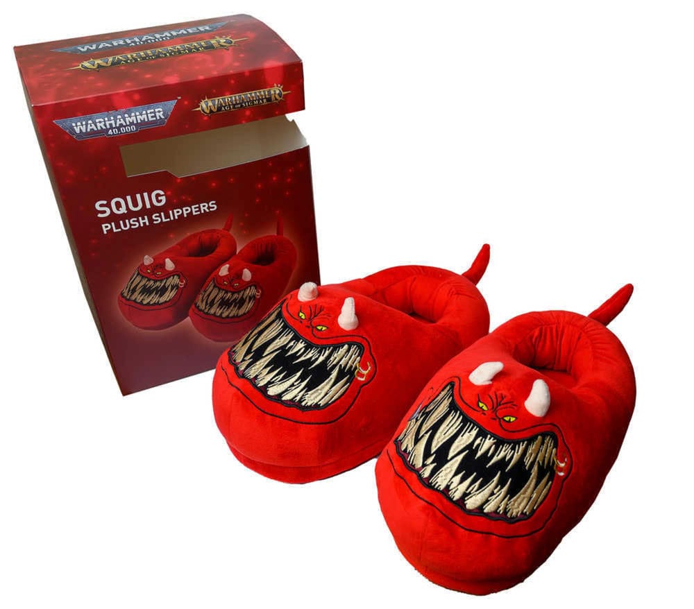 Warhammer 40,000 Hausschuhe Red Squig Slippers (One Size) Image 6