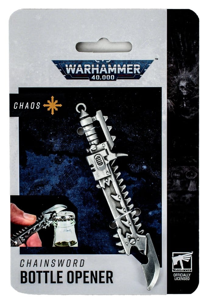 Warhammer 40,000 Flaschenöffner Chaos Chainsword Image 2