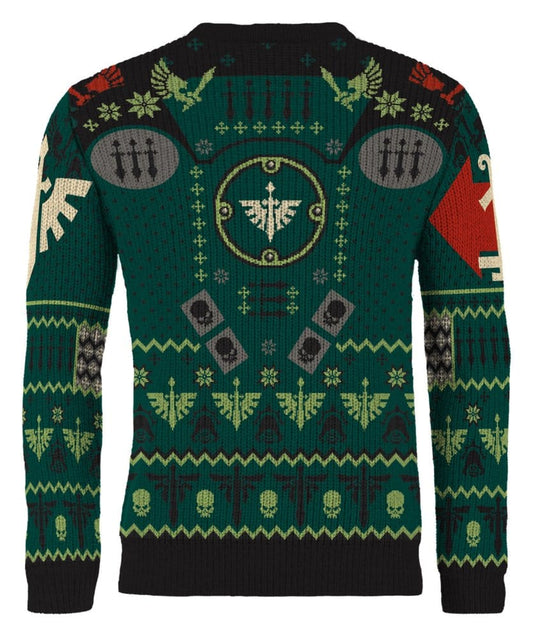 Warhammer 40,000 Christmas Pullover Dark Angels Größe XXXL Image 1