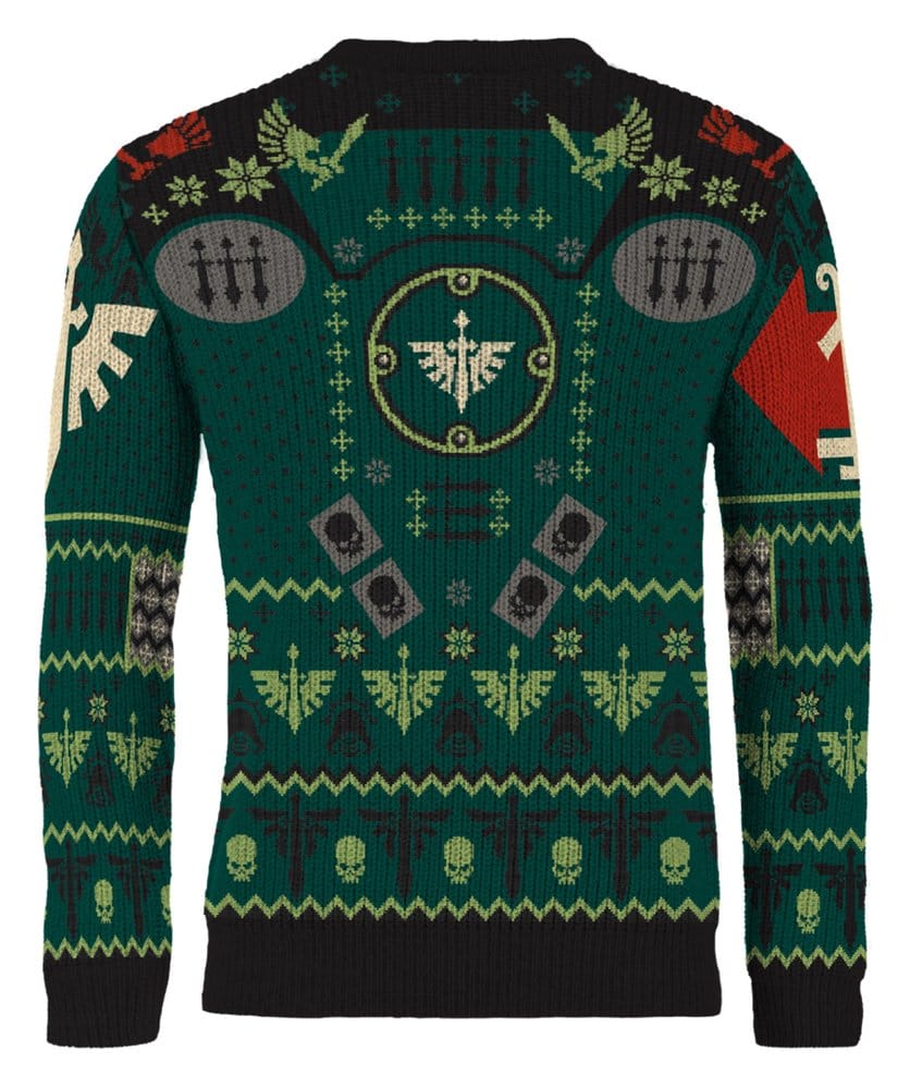 Warhammer 40,000 Christmas Pullover Dark Angels Größe XXXL Image 1
