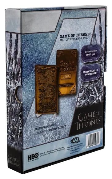 Game of Thrones Barren Karte von Westeros Image 2