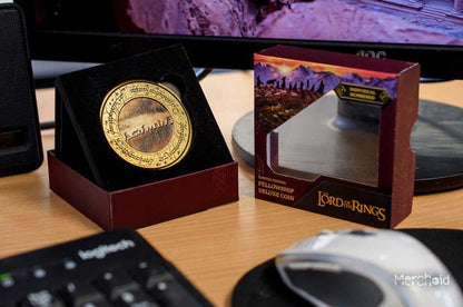 Herr der Ringe Münze mit Display-Ständer Die Gefährten Image 5