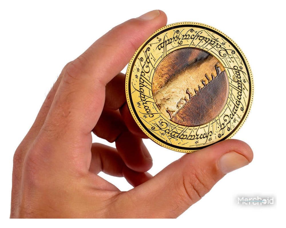 Herr der Ringe Münze mit Display-Ständer Die Gefährten Image 10