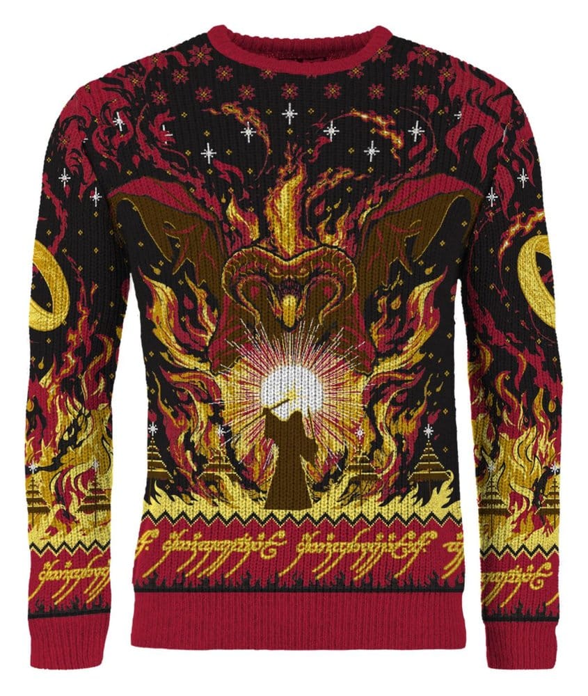 Der Herr der Ringe Christmas Pullover Balrog Größe XL Image 5