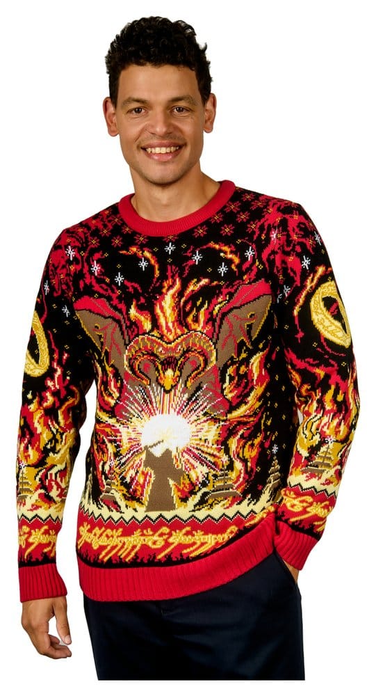 Der Herr der Ringe Christmas Pullover Balrog Größe XL Image 1