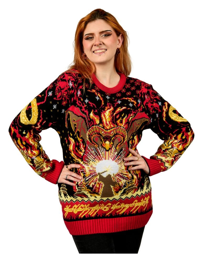 Der Herr der Ringe Christmas Pullover Balrog Größe XL Image 3