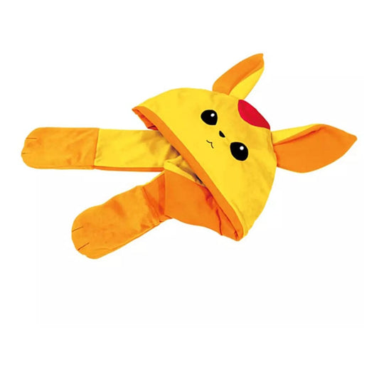 Final Fantasy XIV Schal mit Kapuze Carbuncle Topaz Image 1