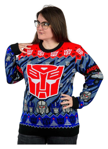 Transformers Christmas Pullover Größe L Image 2