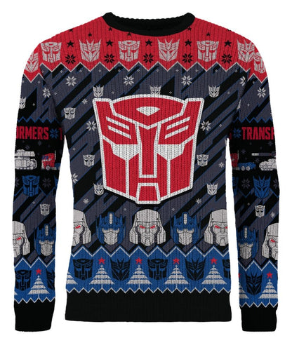 Transformers Christmas Pullover Größe XXL Image 4
