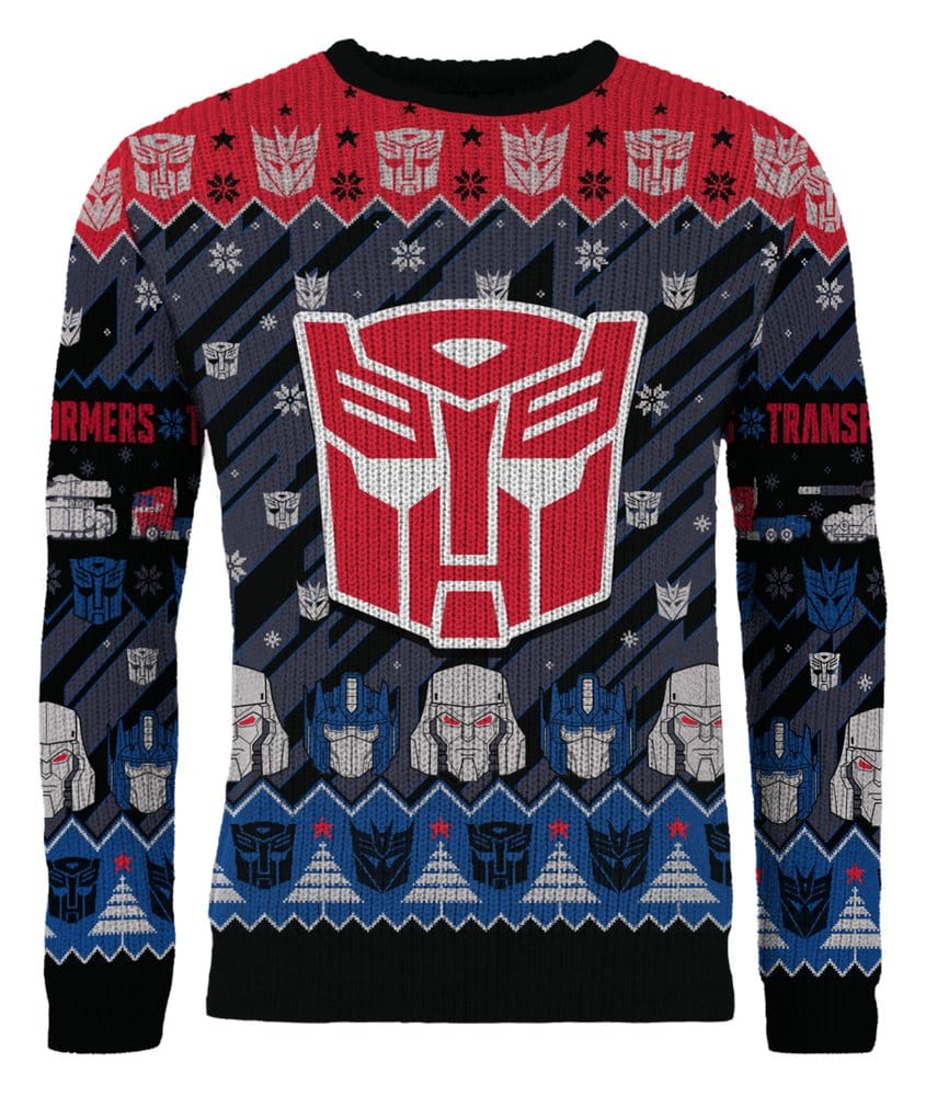 Transformers Christmas Pullover Größe XL Image 4