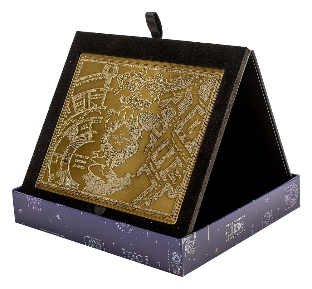 Harry Potter Replik Marauder's Map Metal Map 15 cm Image 1