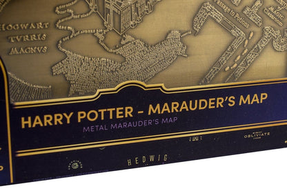 Harry Potter Replik Marauder's Map Metal Map 15 cm Image 8