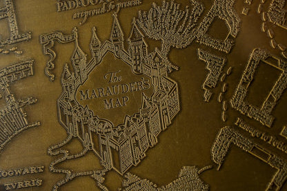 Harry Potter Replik Marauder's Map Metal Map 15 cm Image 9