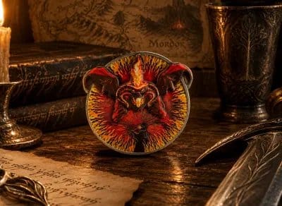 Herr der Ringe Münze "You Shall Not Pass" Balrog Deluxe Image 2