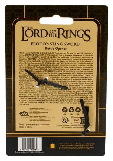 Herr der Ringe Flaschenöffner Schwert Sting Image 4