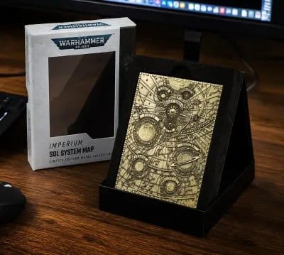 Warhammer 40,000 Metallkarte Sol System Image 2