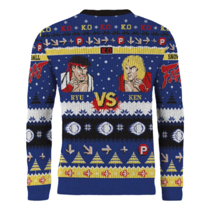 Street Fighter Christmas Pullover Ryu & Ken Größe M Image 2