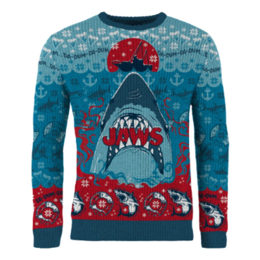 Der weiße Hai Christmas Pullover Jaws  Größe XL Image 1
