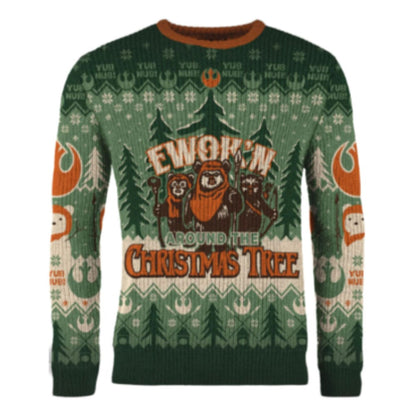 Star Wars Christmas Pullover Ewok'n around the Christmas Tree  Größe M Image 1