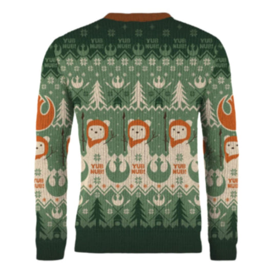 Star Wars Christmas Pullover Ewok'n around the Christmas Tree  Größe L Image 2