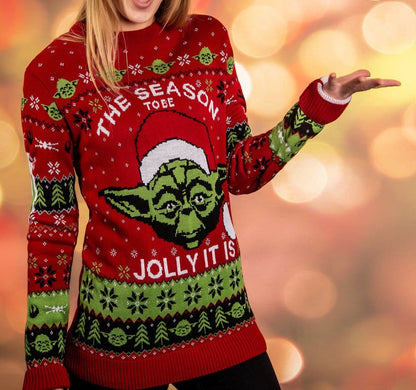 Star Wars Christmas Pullover Yoda Größe L Image 1
