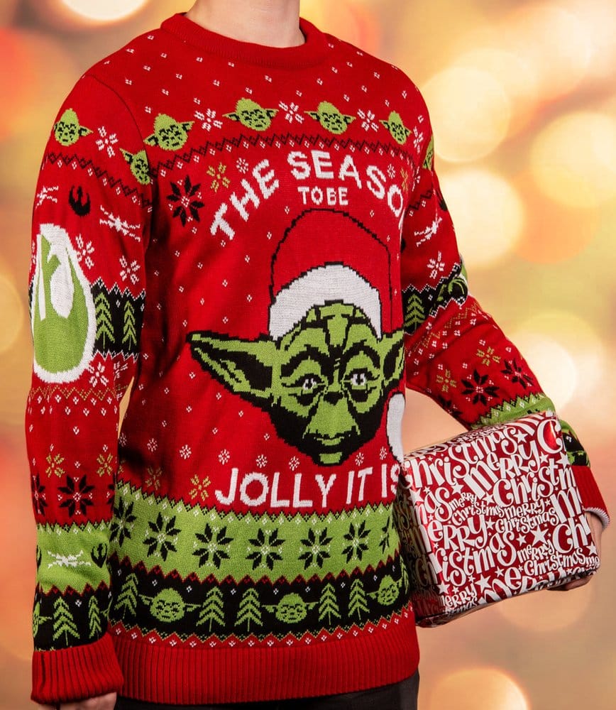 Star Wars Christmas Pullover Yoda Größe XXL Image 2