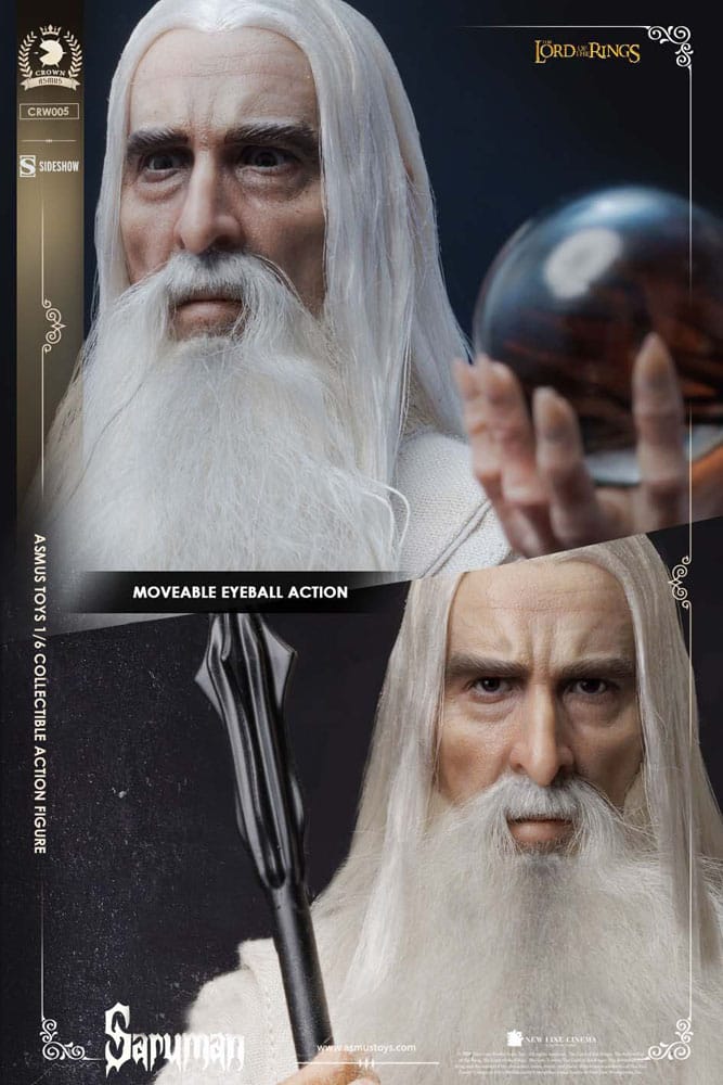 Herr der Ringe Actionfigur 1/6 Saruman 31 cm Image 2