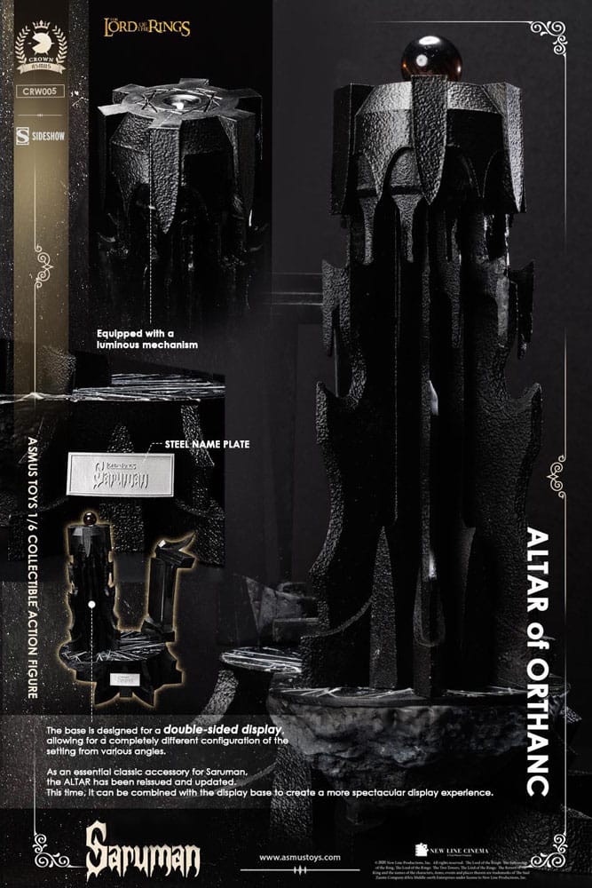 Herr der Ringe Actionfigur 1/6 Saruman 31 cm Image 9