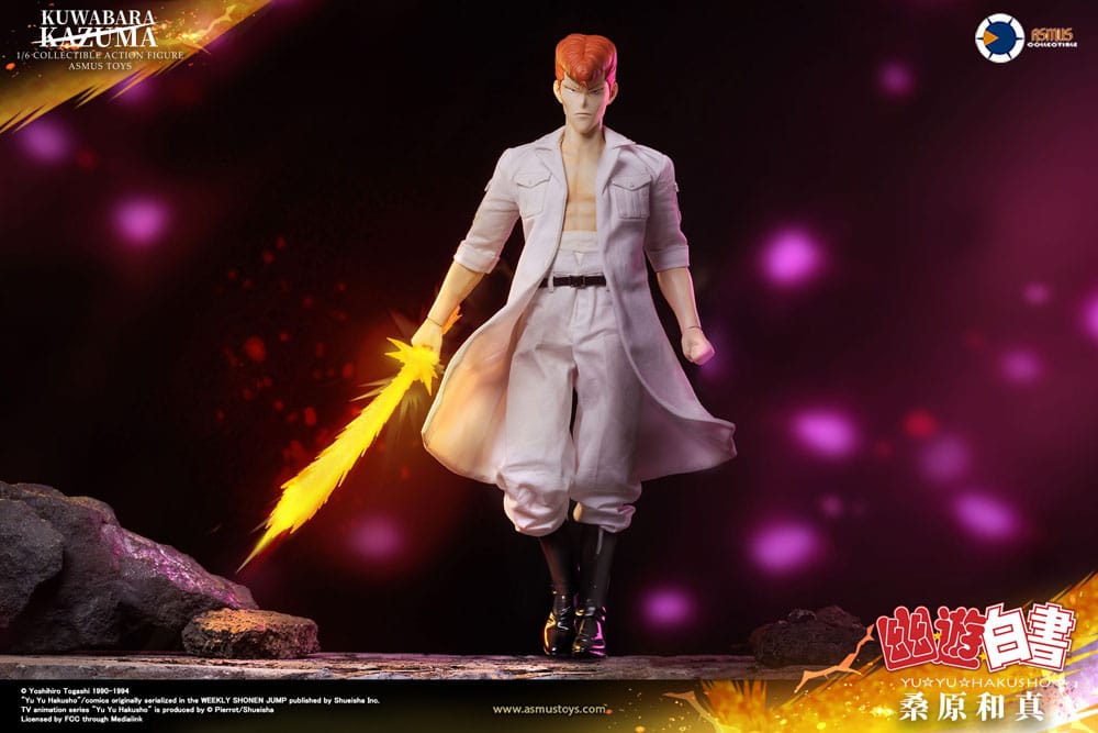 Yu Yu Hakusho Actionfigur 1/6 Kazuma Kuwabara (Luxury Version) 30 cm Image 2