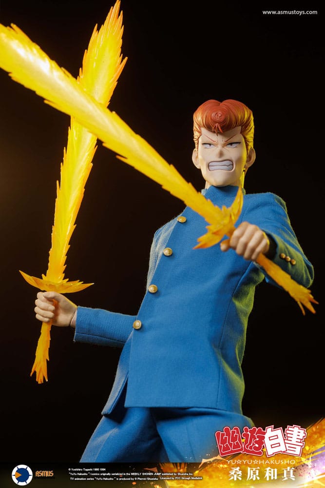 Yu Yu Hakusho Actionfigur 1/6 Kazuma Kuwabara (Luxury Version) 30 cm Image 3