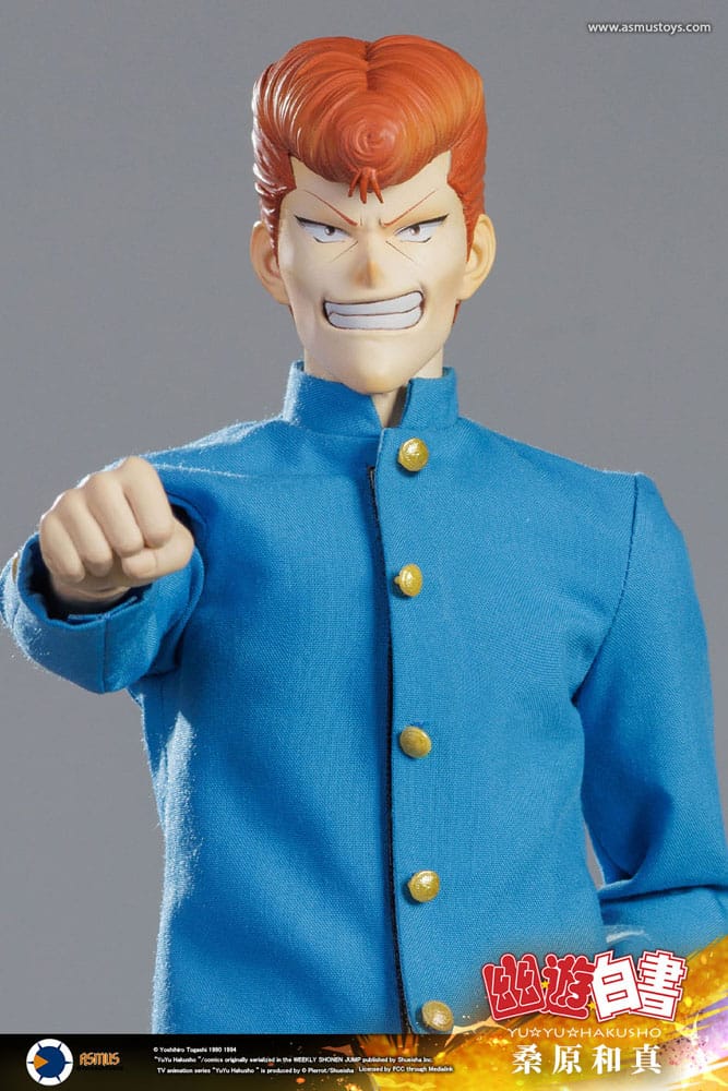 Yu Yu Hakusho Actionfigur 1/6 Kazuma Kuwabara (Luxury Version) 30 cm Image 7