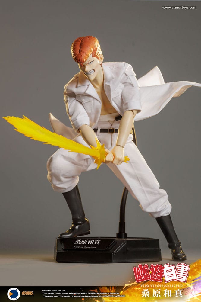 Yu Yu Hakusho Actionfigur 1/6 Kazuma Kuwabara (Luxury Version) 30 cm Image 12