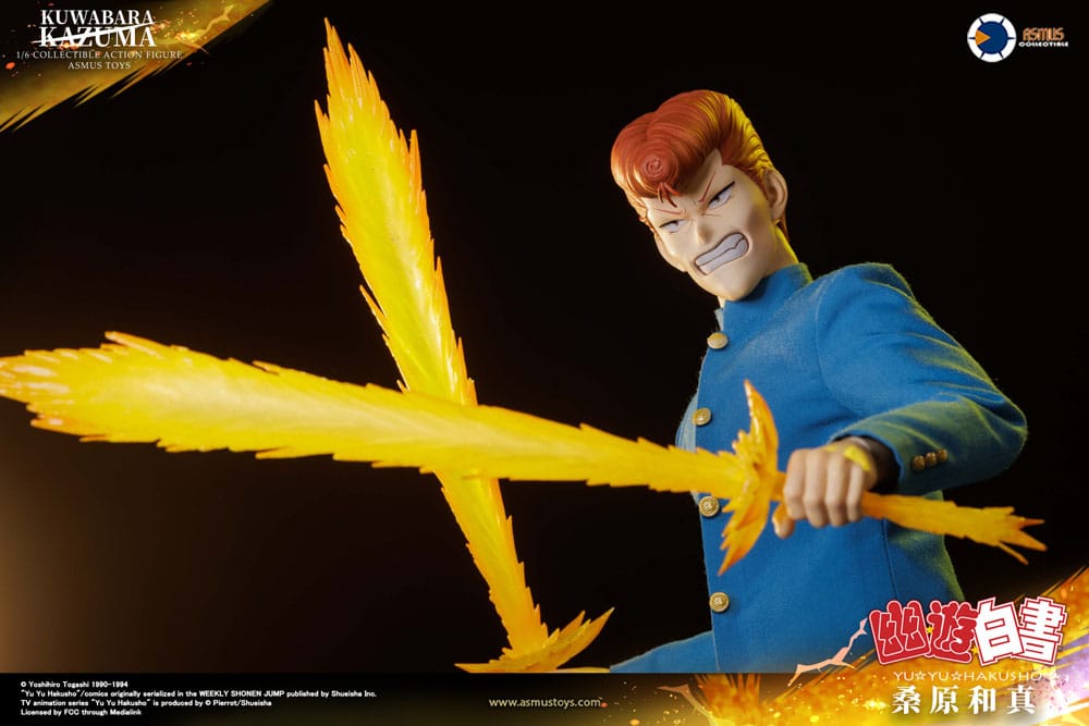 Yu Yu Hakusho Actionfigur 1/6 Kazuma Kuwabara (Luxury Version) 30 cm Image 13