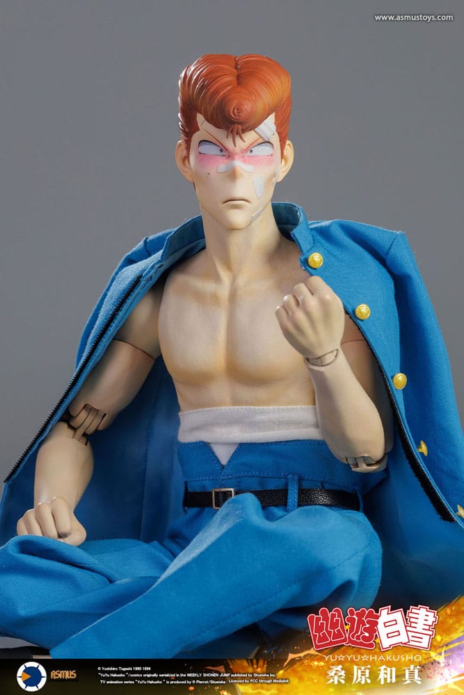 Yu Yu Hakusho Actionfigur 1/6 Kazuma Kuwabara (Luxury Version) 30 cm Image 14